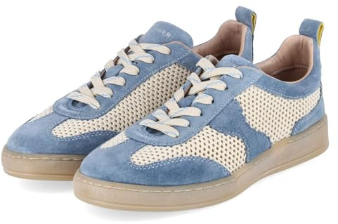 Salamander F31ARN021469-4221 Damen Sneaker Low Leder & Textil in blau-Kombi - Gr. 36