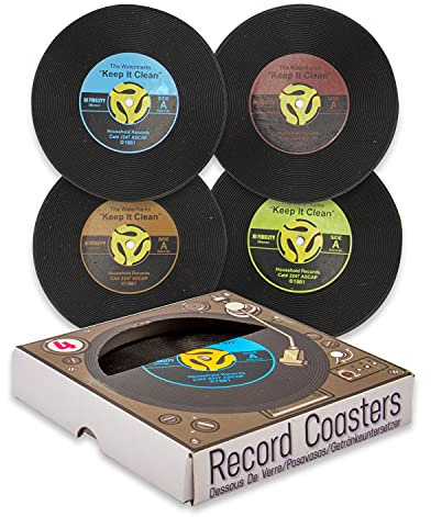 Gamago Schallplatten Untersetzer, Silikon