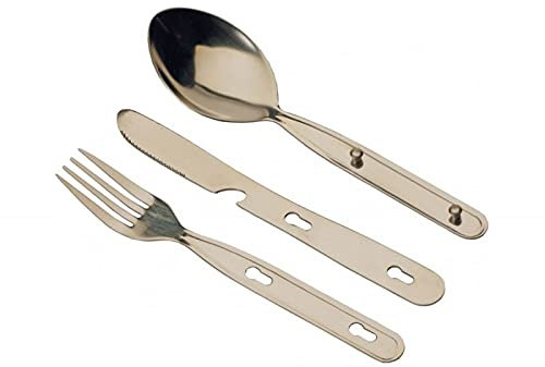 Vango Knife Fork & Spoon Set, Silver, One Size