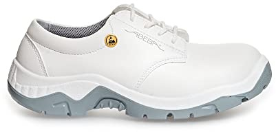 Abeba 32131-36 Anatom ESD-Sicherheitsschuhe, Halbschuhe, weiß, 32131-37