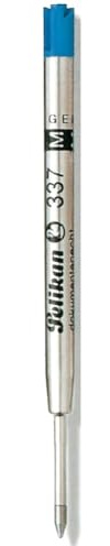 Pelikan 337F 5 Stück Minen für Kugelschreiber Internationaler standard, blau, 915421