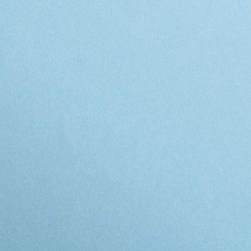 Clairefontaine - Ref 48071C - Maya Coloured Smooth Drawing Paper (Pack of 25 Sheets) - 270gsm Paper - A3 (42 x 29.7cm) - Sky Blue Colour - Deep Dyed, Acid Free, pH Neutral