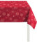 APELT 3001 84X84 30 Mitteldecke, Polyester, rot/Silber