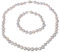 Treasure Bay Collana di Perle a Tre Fili con Chiusura a Fiore