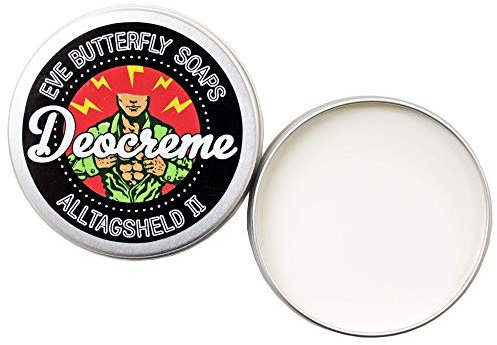 Deocreme Alltagsheld N°2 - Travel Size 10 g | aluminiumfrei, Unisex Duft, maritim-blumig, Zitrusnoten, vegan