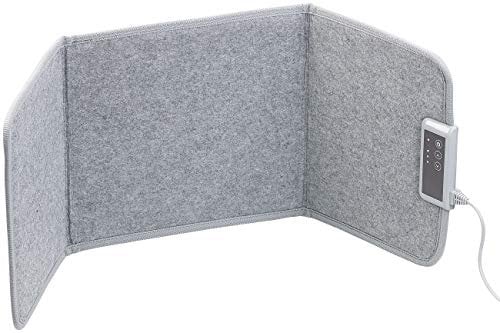 Sichler Haushaltsgeräte Faltbare Infrarotheizung: Faltbares Fern-Infrarot-Heizpanel, bis 65 °C, 85 Watt, Größe S (Infrarot Heizwand, Paneele, Beheizbare Fußboden Matte)