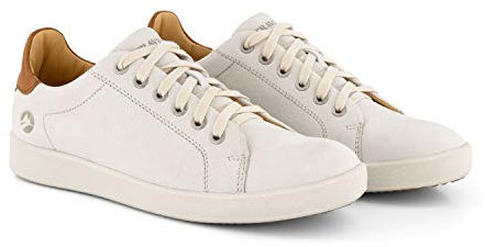 Travelin' Metz - Damen - Sneaker Low - Citytrip - Nubuk - Neutrale Passform - Weiss - 40