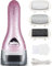 PRITECH Elektrischer Hornhautentferner Fußpflege Hornhaut Entfernen wiederaufladbar Pediküre Hornhautfeile Callus Remover (Rosa)