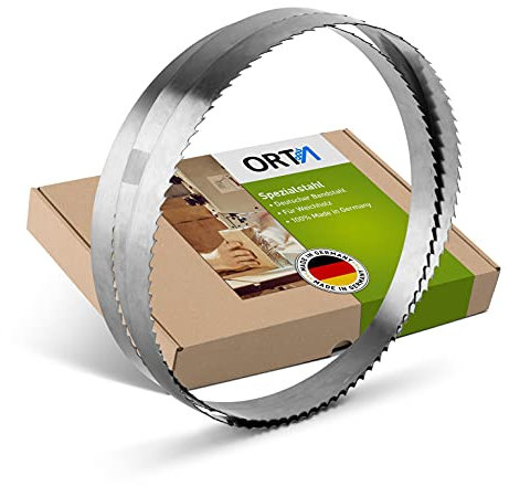 Orta 3 Stück 1425mm Holzbandsägeblatt für Güde GBS 200 Sägeband Bandsägeblätter Holzbandsägeblätter Sägeblätter (1425 x 6 x 0,50 x 6)