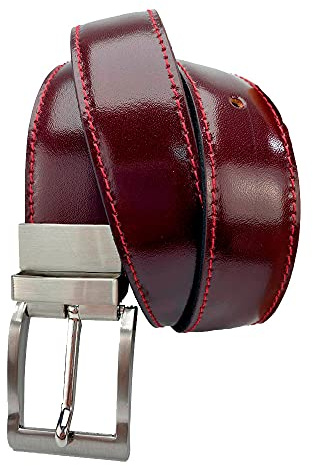 MÁRQUEZ CINTURONES Wendegürtel Herren 35 mm aus Leder | Echtes Leder | 35 mm