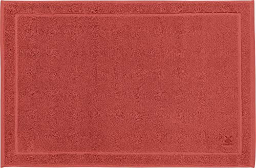 Erwin Müller Duschvorlage, Badematte Heidenheim - extra schwer, enorm saugstark, waschbar, trocknergeeignet - Terra Größe 50x80 cm