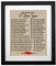 FACEINSE Geschenke für Ehemann, Freund, Jahrestag, Valentinstag, Geburtstag, Geschenkidee – Ways to Say I Love You – Gerahmter Jute-Druck 27,9 cm B x 33 cm H