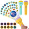 Taschenlampen Projektor für Kinder, 2 PCS Projektor Taschenlampe, Kinder Projektor Taschenlampe, Kinderprojektoren mit 80 Bilder, Kind Gute Nacht Geschichte Spielzeuge