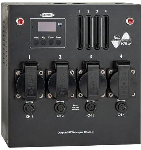 Showtec TED Pack LC 4 channel dimmer with local control
