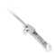 LED-Glasfaser Einhorn Zauberstab mit Kristallkugel I 7 Leuchtmodi 41cm lang I Leuchtender Fantasy-Stab Kinder Spielzeug Farbe transparent
