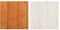 Il kit di impregnanti per l’applicazione su casette in legno interno e esterno - 5 litri di colore BIANCO+ 5 litri di impregnante di colore TEAK + IL REGALO il kit di pennelli