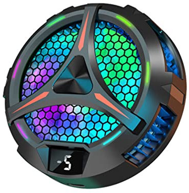 27W Magnetischer Tablet Schnellkühler, Buntes RGB Licht X42 PC Peltier Großer Halbleiter, Tragbarer Gaming Kühler Radiator für Steam Deck iphone ipad Tablet