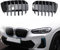 DMORJ Auto Front Nierengrill Racing Grills Für BMW IX3 2022 Multicolor Style Auto Frontstoßstange Kühlergitter