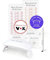 Original Miss Sophie UV Starterset I Selbstklebende UV Nagelfolien I Nagelaufkleber in Rose Babyboomer & Nude Babyboomer I Kein Absplittern I Langer Halt I Schnelle & einfache Anwendung