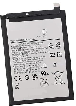howtopfor Ersatz Akku für Galaxy A22 5G SM-A226B/DSN SM-A226L Kompatibel mit Scud-WT-W1 WT-S-W