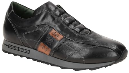 Galizio Torresi Sneaker 313948 V70313, Glattleder, Schwarz, Herren