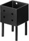 eoere 6x6 Post Base, Steel Fence Post Base, Wet Concrete Fence Post Holder Anchor Bracket Porch Railing Post Support, Inner Size 5-1/2 for 6x6 Nominal Lumber, Thickness 3.1 mm(11 Gauge)