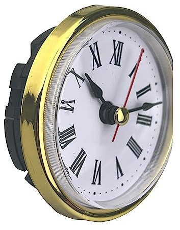 Eladcncmc Uhreinsatz Quarzuhrwerk Rundes Für Wohnzimmer Büro Desktop Bastelarbeiten Ersatzteilzubehör