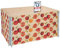 Garronda Holzaufsatzrahmen mit Print – Hochbeete für Pflanzen Blumen Kräuter Obst und Gemüse Aufbewahrungskiste aus Holz mit dekorativem Druck GD-0075 (120x80x20 cm, Tomate, 3St)