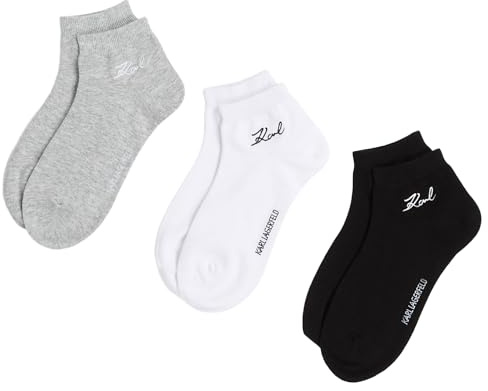 KARL LAGERFELD Damen K/Signature Sneaker Sock (3 Pack)