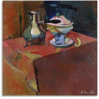 Matisse Crockery on A Table 1900, H.enri M.atisse (3) Posters Art Print Wall Photo Paint Poster Hanging Picture Family Decor 24x24inch(60x60cm)