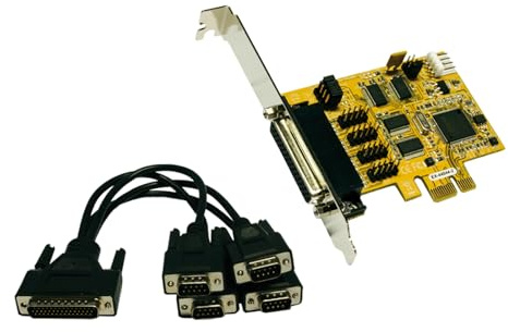 Exsys EX-44044-2 Scheda Di Interfaccia E Adattatore (io Exsys Pcie 4x Seriell Db9 [eX-44044-2] Lp Inkl. LoW-Profile Slotblech)