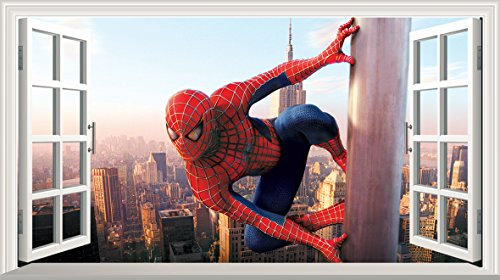 Chicbanners Magic Window Wandtattoo, selbstklebend, Größe 1000 mm breit x 600 mm tief (groß)