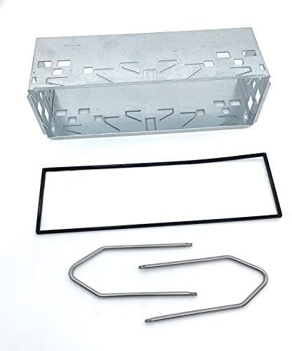 Sound-Way Kit Montaje Autoradio, Marco 1 DIN Radio para Coche, Llaves de Montaje