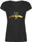 T-Shirt Damen V Ausschnitt - Fußball EM WM - Deutschland Adler Germany - XXL - Schwarz - Deutschland-t-Shirt fußball-Fanartikel Europameisterschaft deutsche Shirts deutschlandtrikots
