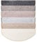 casa pura Stufenmatten innen 15 stück Treppenteppich selbstklebend und antirutsch mit kuschlig weichem Flor | Treppen Teppichstufen gekettelt halbrund Beige | 65 x 23,5 x 1,3 cm (Sundae)