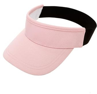 mh michael heinen Damen Visor, Sonnenhut, Sonnenschutz, elastisch sportlich, modern pink OS