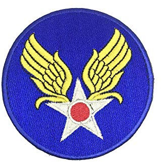 OYSTERBOY USAF US Army Air Force Logo Bestickt Patch Taktische Abzeichen Morale Patches Haken Rückseite