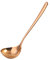 Sourcing Map Cuillère à soupe en acier inoxydable 20 cm Ton cuivré.