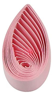ODETOJOY Quilling Strips 3mm Paper Quilling Set 120pcs Paper Strip 54CM Solid Color Star Origami Paper DIY Hand Crafts Quilling Paper Strips 1/8inch (Pink)