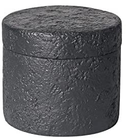 Cutfouwe büro mülleimer,Ø10cm x8.5cm,Beton + Edelstahl/Nicht nur zur Aufbewahrung,Nicht nur zur Aufbewahrung, sondern auch als Dekoration.
