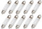 10x Long Life C10W 41 mm 12V SV8,5-8 Original Jurmann Trade langlebig Halogen Ersatz PKW Soffitte Lampe