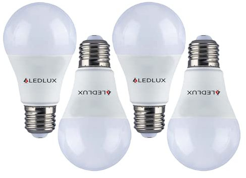 Lampade Led E27 Dimmerabile, 12W 1050LM 220V, Dimmerabile Con Triac Dimmer e Regolatore Tradizionale (4 Pezzi, 4000K)