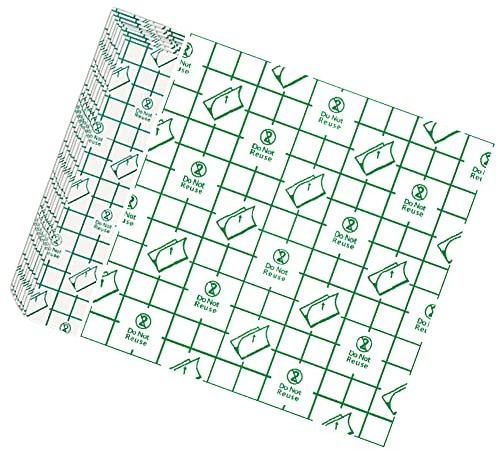 100PCS Klebe bandband Transparentes Stretch klebe band wasserdichtes Stretch bandagen band zum Schwimmen Duschen (10 × 10cm)