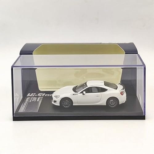Hi Story 1:43 für Subaru BRZ 2.0 GT 2016 HS322 Harz Modell Spielzeug Auto Limited Collection Auto Geschenk (Weiß-HS322 WH)