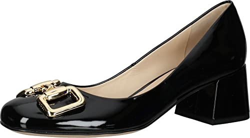 Högl Damen Juliette Pumps, Schwarz, 37.5 EU X-Weit