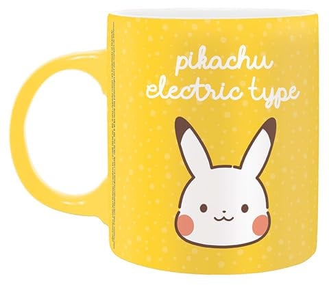 ABYSTYLE – Pokemon Taza 320 ml Pikachu tipo eléctrico