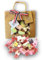 Panier de Nougat tendre - Coffret Gourmand sucré Cadeau original à offrir - Idée plaisir Fabrication Française - Parfum naturel saveurs chocolat pistache amande cacahuètes