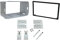 DYNAVIN Autoradio Einbaurahmen Universell Doppel 2 DIN Metal Rahme Radioblende Einbausatz für Doppel Din Autoradio Radio, Auto DVD Player, GPS Navigation; MFK-S