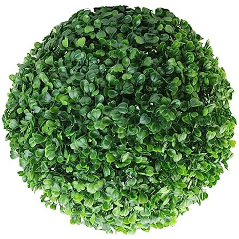 AOKWAWALIY Esferas de jardín para Plantas de Interior inglesas para macetas, Bolas Decorativas de boj, Plantas Artificiales Grandes, Redondas, Plantas Artificiales, esferas de Bola para el hogar,