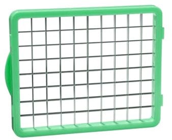 Nicer Dicer Chef Messereinsatz 12 x 12 mm, Ersatzteile Gemüseschneider, Würfelschneider, Gemüsehobel Obstschneider, Zubehör